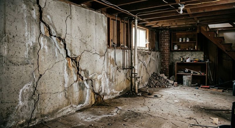 Basement Crack Repair in Berlin, CT
