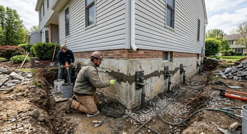 Basement Foundation Repair in Haddam, CT