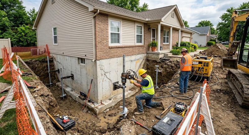 Building Foundation Repair in Ansonia, CT