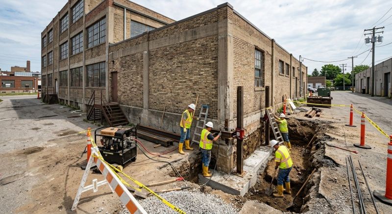 Building Foundation Repair in Bethlehem, CT