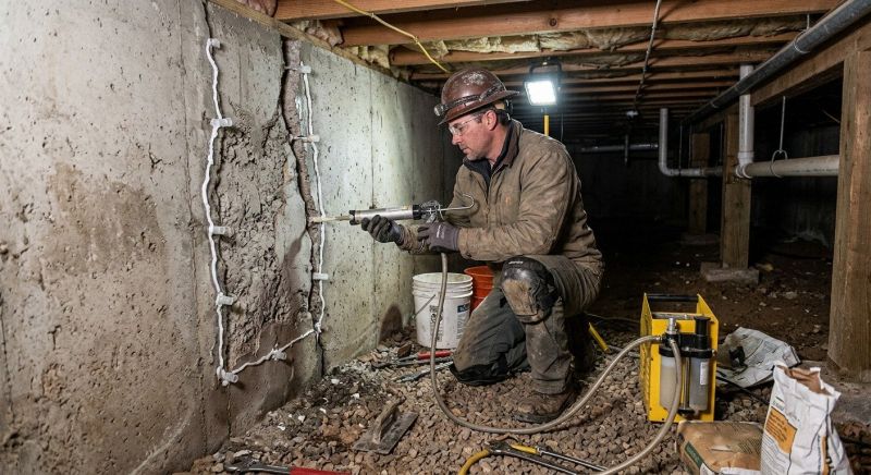 Building Foundation Repair in East Hartford, CT
