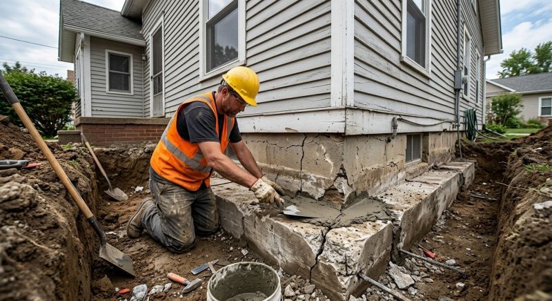 Building Foundation Repair in North Canton, CT