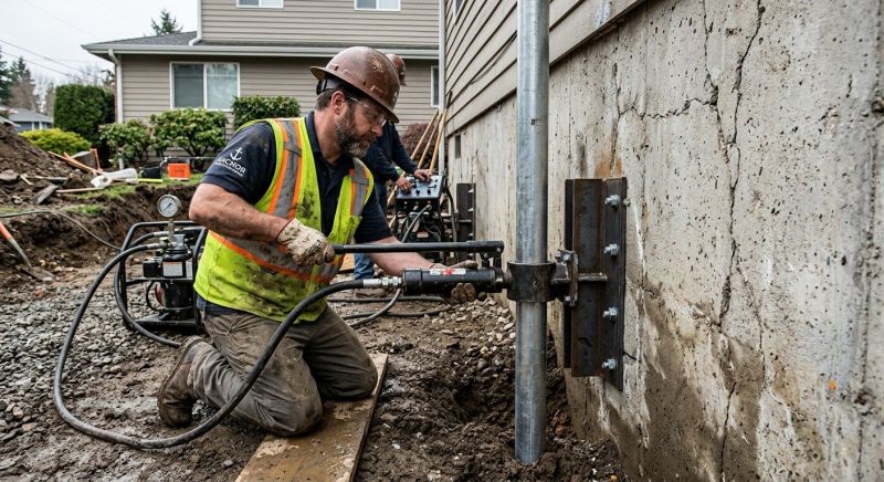 Concrete Foundation Leveling in Guilford, CT