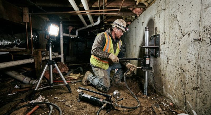 Concrete Foundation Leveling in Middlebury, CT