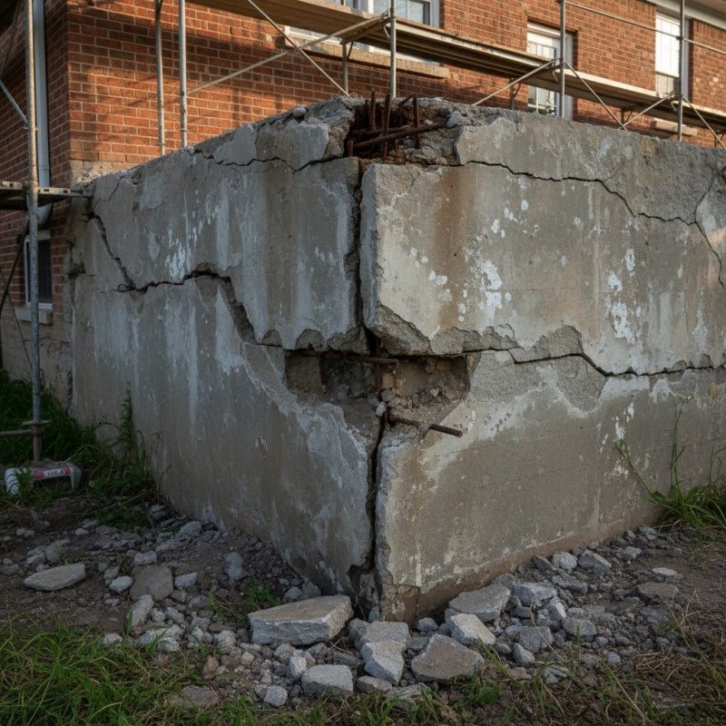 Cracked Foundation Repair in Northfield, CT