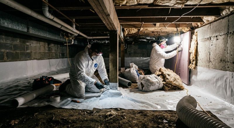 Crawl Space Leveling in Berlin, CT