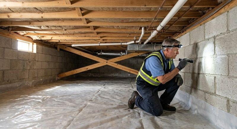 Crawl Space Leveling in Berlin, CT