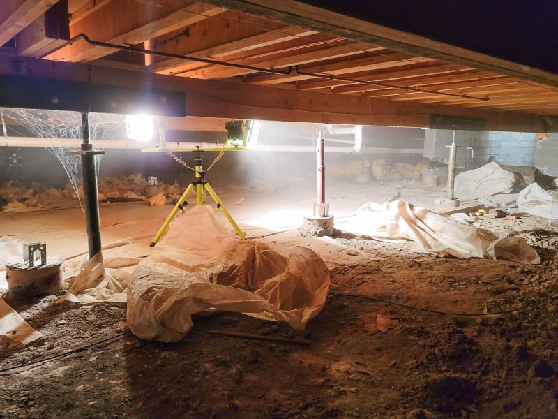 Crawlspace Foundation Repair in Bethany, CT