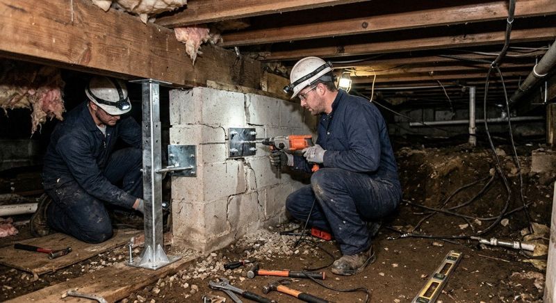 Crawlspace Foundation Repair in New Haven, CT