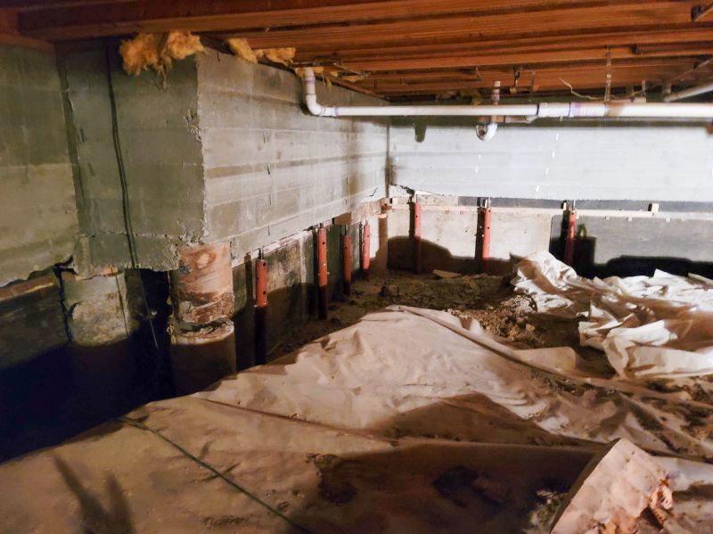Crawlspace Foundation Repair in North Branford, CT
