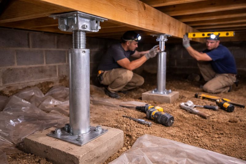 Crawlspace Structural Repair in Berlin, CT