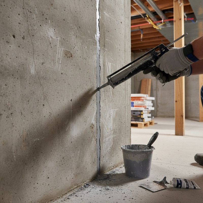 Foundation Crack Repair in Derby, CT