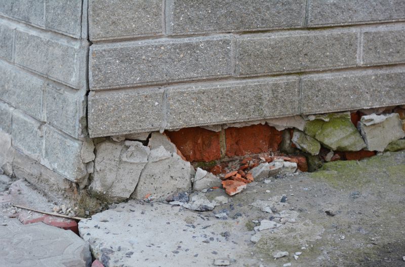 Foundation Damage Repair in New Haven County, CT