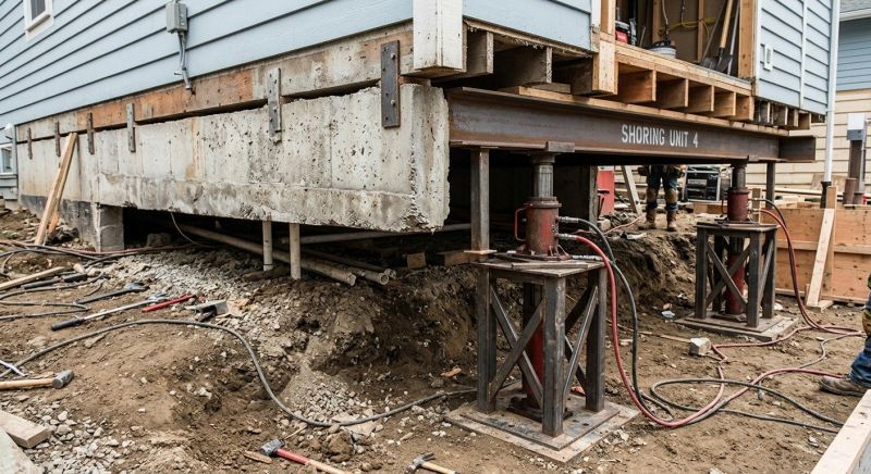 Foundation Jacking in Andover, CT