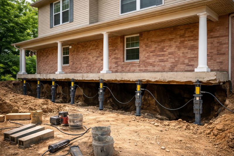Foundation Jacking in Bloomfield, CT