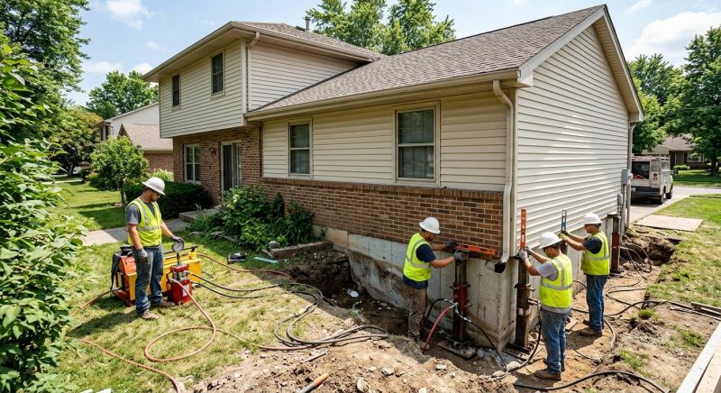 Foundation Jacking in Colchester, CT