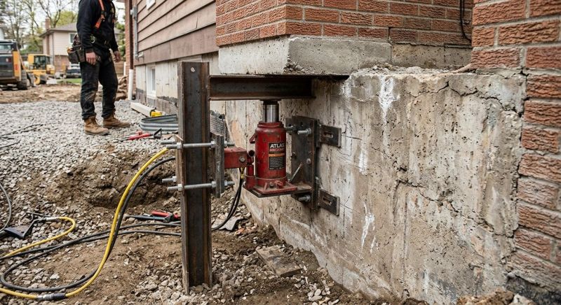Foundation Jacking in Cromwell, CT