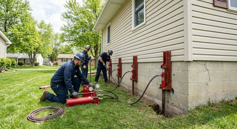Foundation Jacking in East Granby, CT