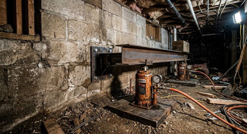Foundation Jacking in Harwinton, CT