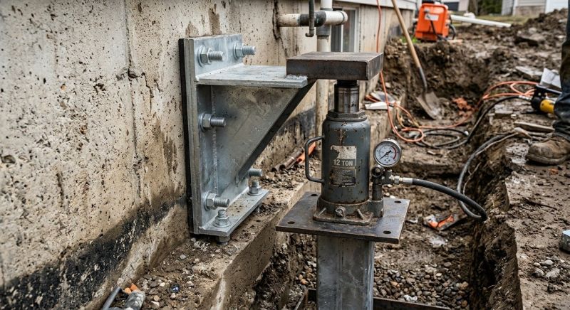 Foundation Jacking in Hebron, CT