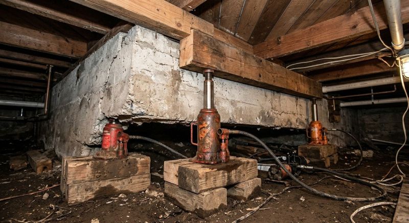 Foundation Jacking in Killingworth, CT