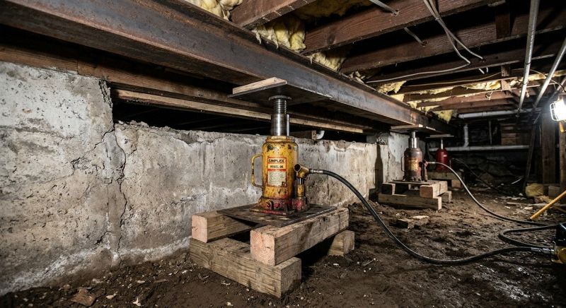 Foundation Jacking in Litchfield County, CT