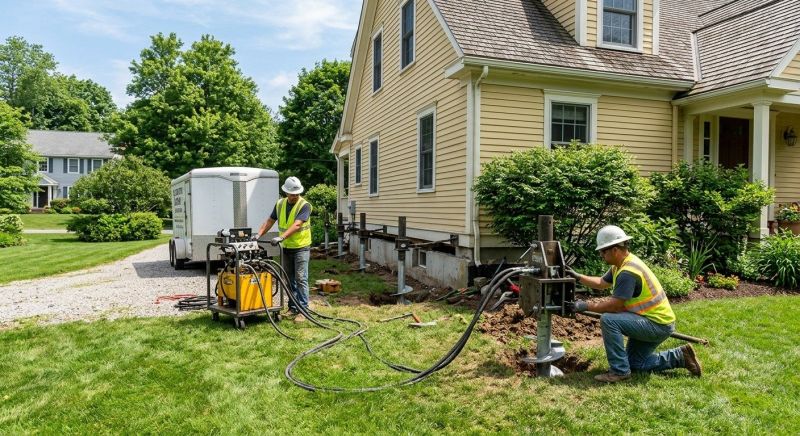 Foundation Lifting in Manchester, CT