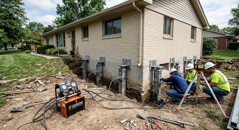 Foundation Pier Leveling in Berlin, CT