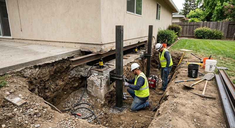 Foundation Pier Repair in Berlin, CT