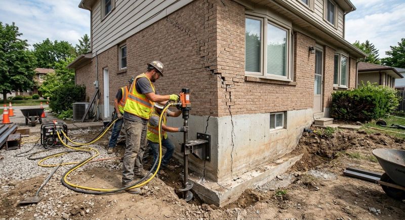 Foundation Raising in Ansonia, CT