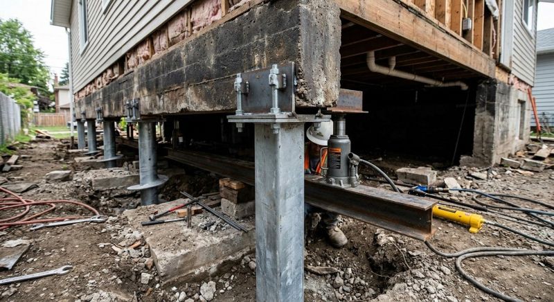 Foundation Raising in Haddam, CT