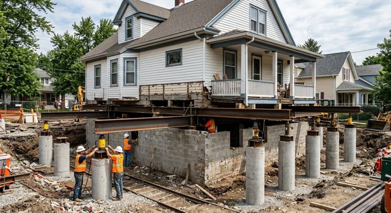 Foundation Raising in Weatogue, CT