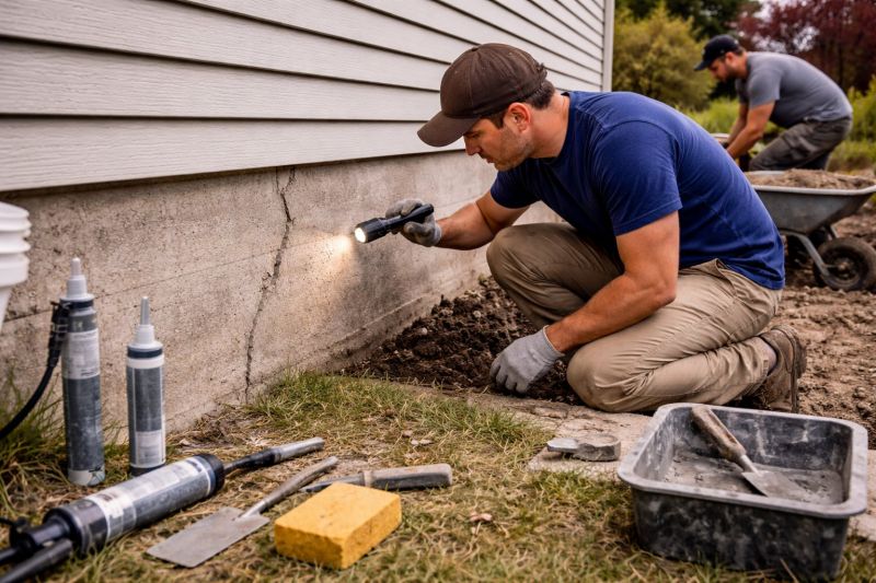 Foundation Repair in East Haddam, CT