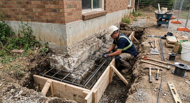 Foundation Repair in North Canton, CT