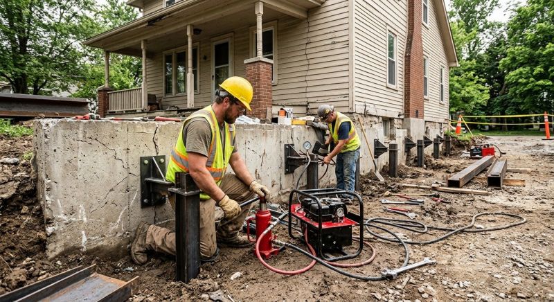 Foundation Stabilizing in Bristol, CT
