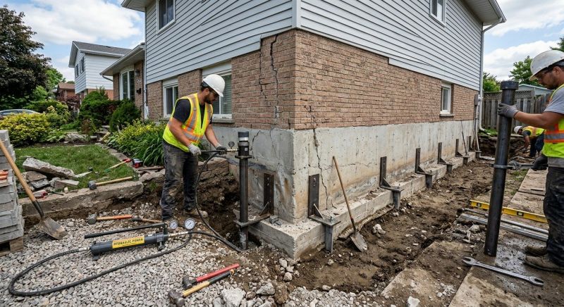Foundation Stabilizing in East Haven, CT
