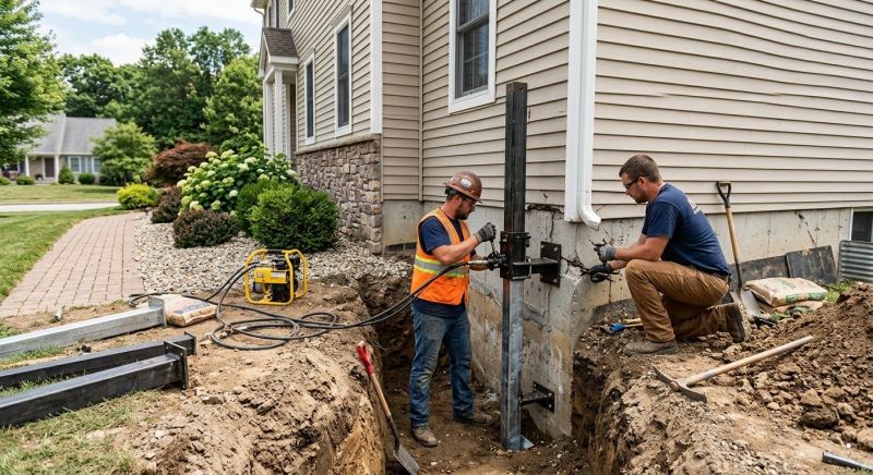 Foundation Stabilizing in East Haven, CT