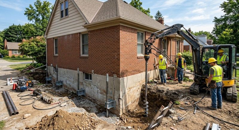 Foundation Stabilizing in New Hartford, CT