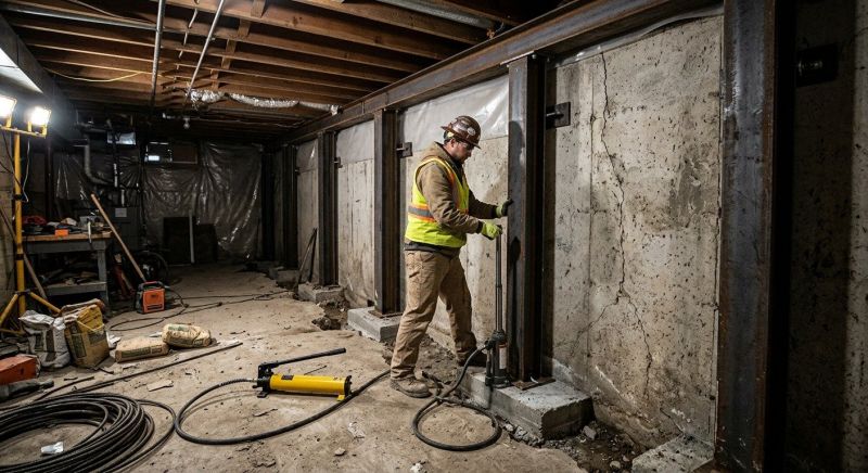 Foundation Stabilizing in Plainville, CT