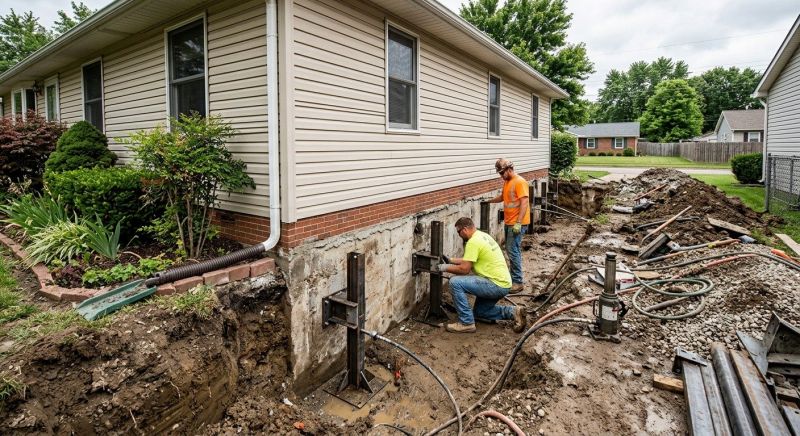 Foundation Stabilizing in South Windsor, CT