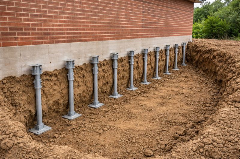 Helical Pile Installation in Berlin, CT