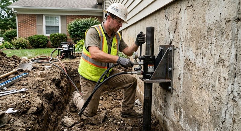 Home Foundation Leveling in Durham, CT