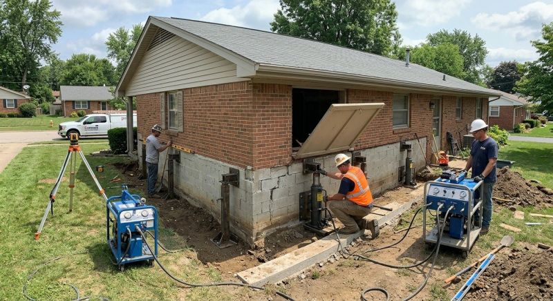 Home Foundation Leveling in Northfield, CT