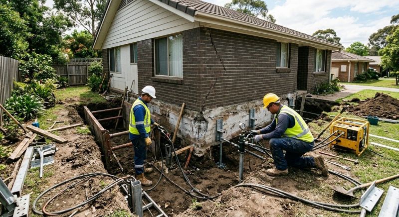 Home Foundation Repair in New Hartford, CT