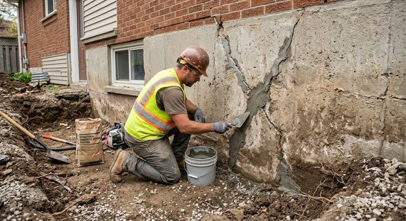 Home Foundation Repair in Oxford, CT