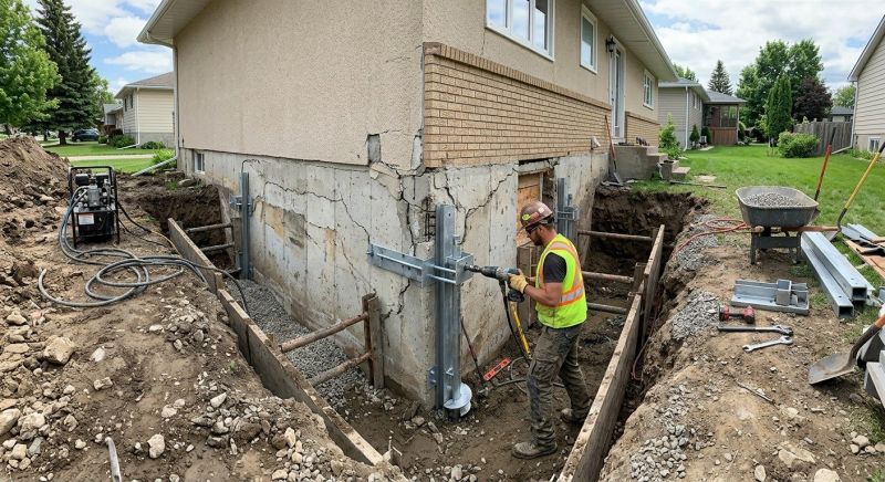 House Foundation Repair in New Haven, CT
