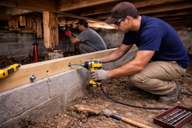 House Foundation Repair in Wethersfield, CT