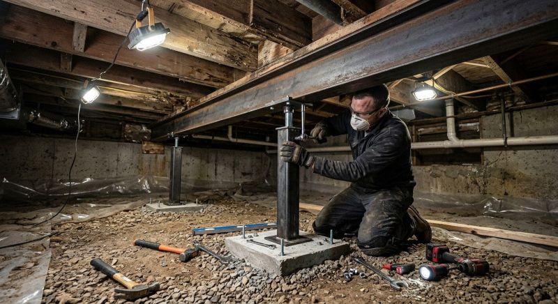 Slab Foundation Repair in Berlin, CT