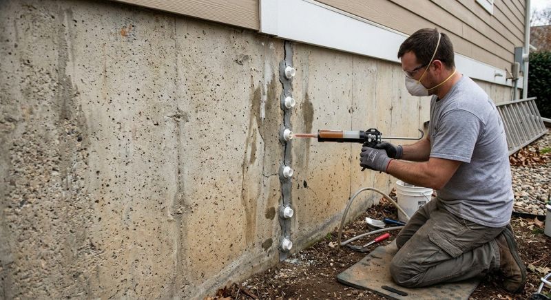 Structural Foundation Repair in Ansonia, CT