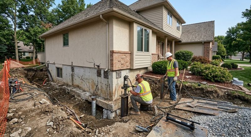 Structural Foundation Repair in Derby, CT